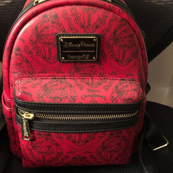 NWT Loungefly Disney Parks Pirates of the Caribbean Redd Mini Backpack Cosplay - Picture 2 of 7